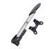 Мининасос Green Cycle GPM-294P Т-ручка, алюминиевый с манометром, двусторонний, 100psi, Presta+Schreder, серебристый PUM-20-97 фото