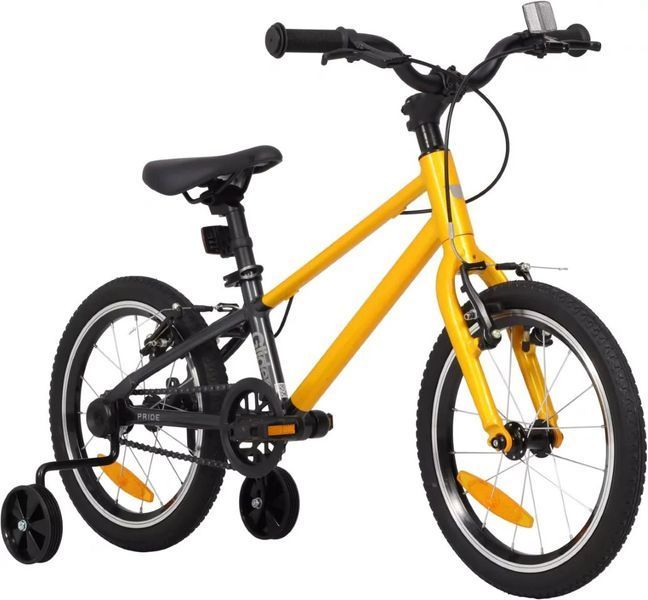 Велосипед 16" Pride GLIDER 16 2025 жовтий SKD-67-55 фото